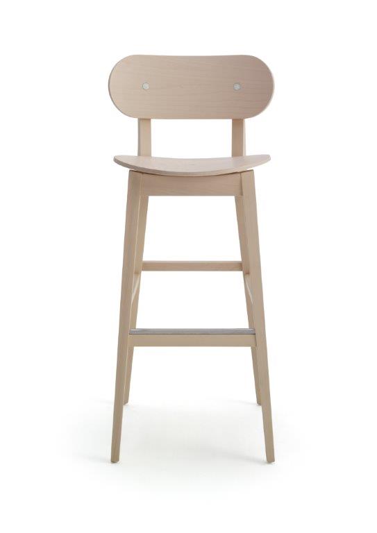 Gradisca High Stool With Back