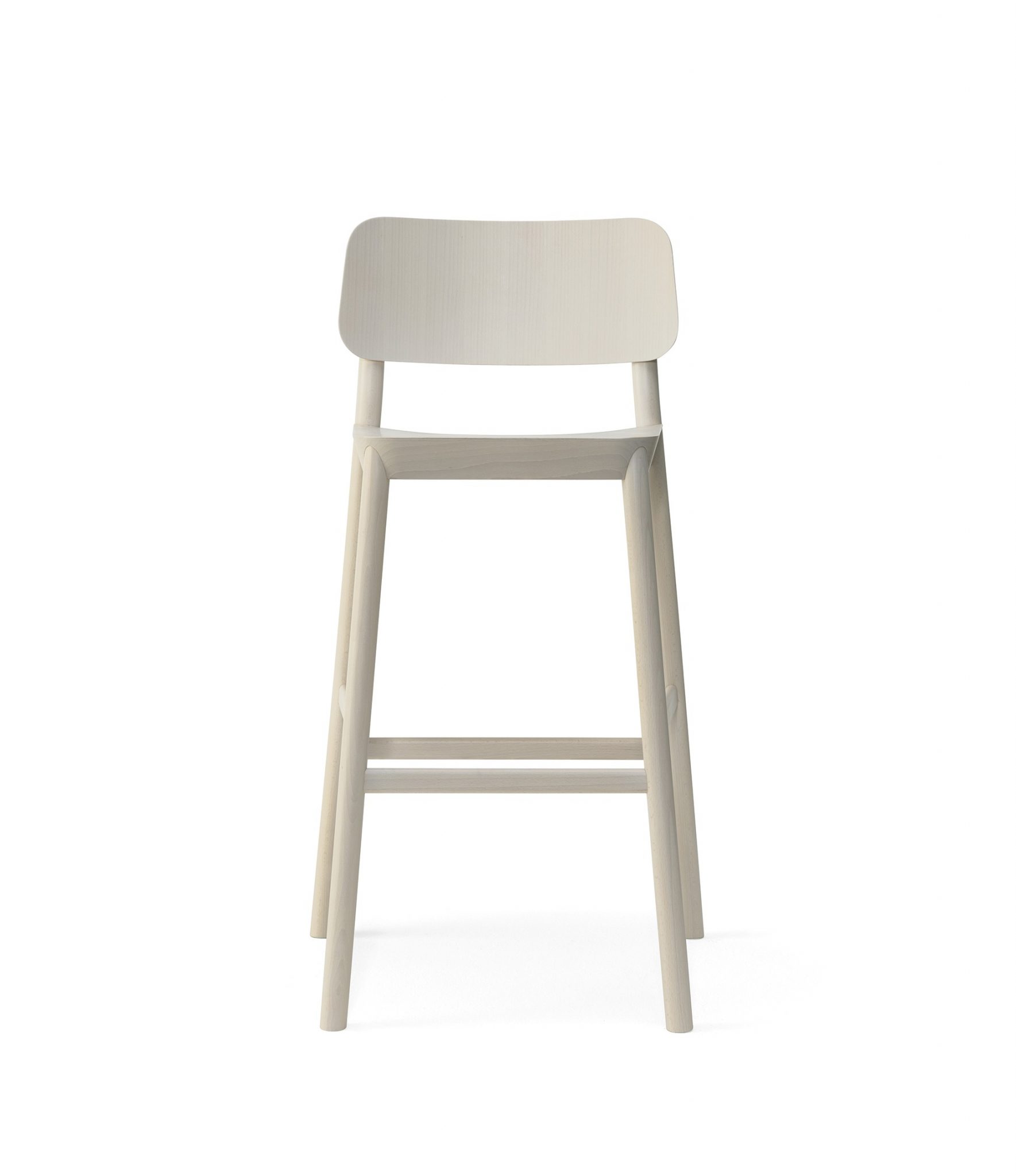 Drum High Stool With Back